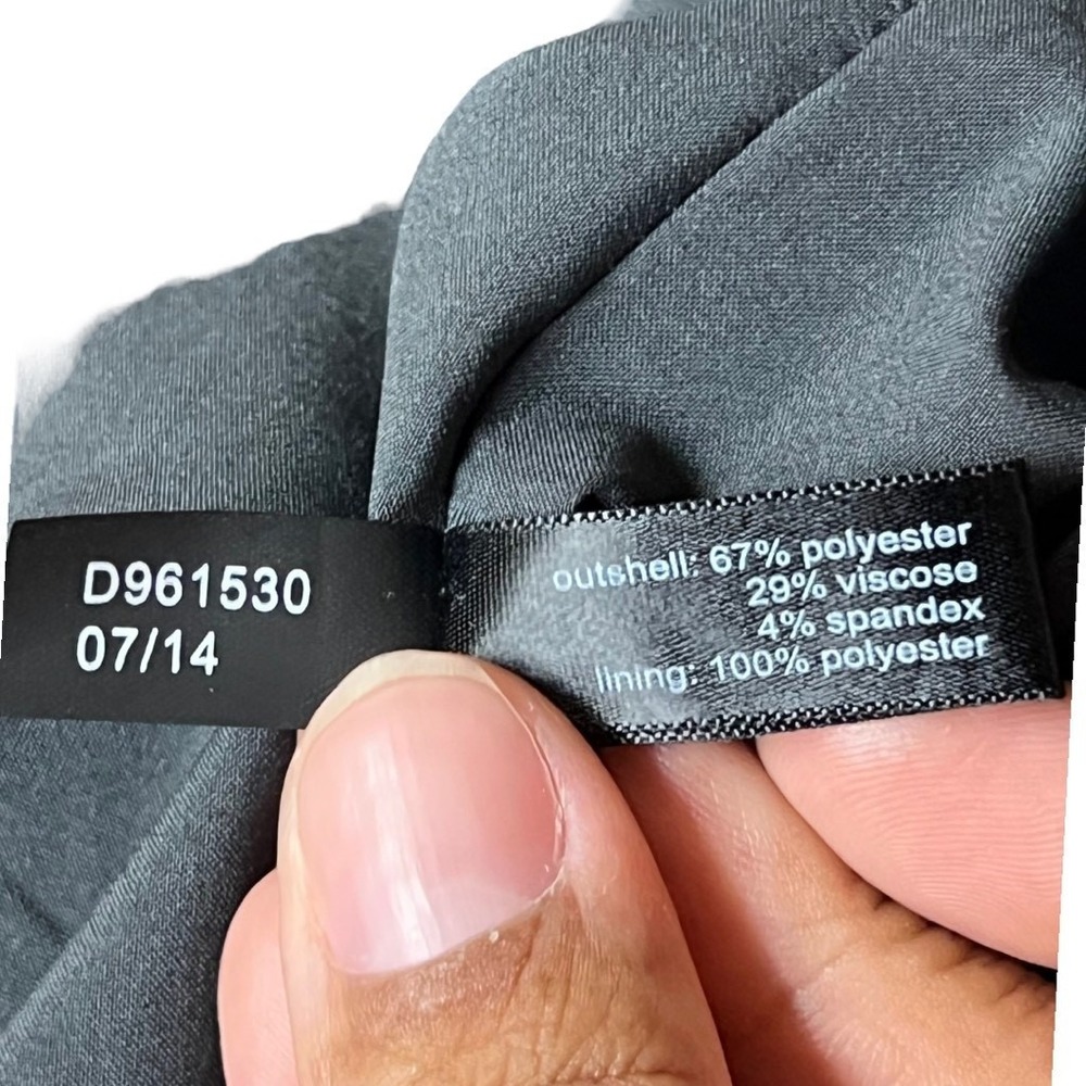 The Limited Collection‎ Dress 0 Grey V-Neck Sleeveless Contemporary Workcore - Picture 8 of 9